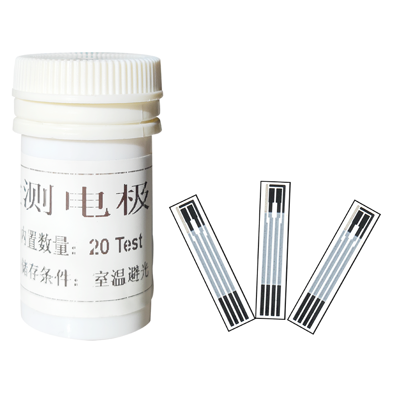 Heavy metal lead cadmium detection electrode