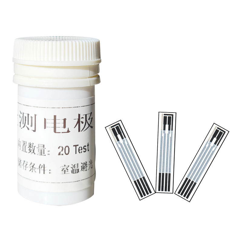 Heavy metal lead cadmium detection electrode